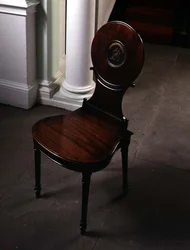 Chaise de hall par Gillows du Lancashire, 1785